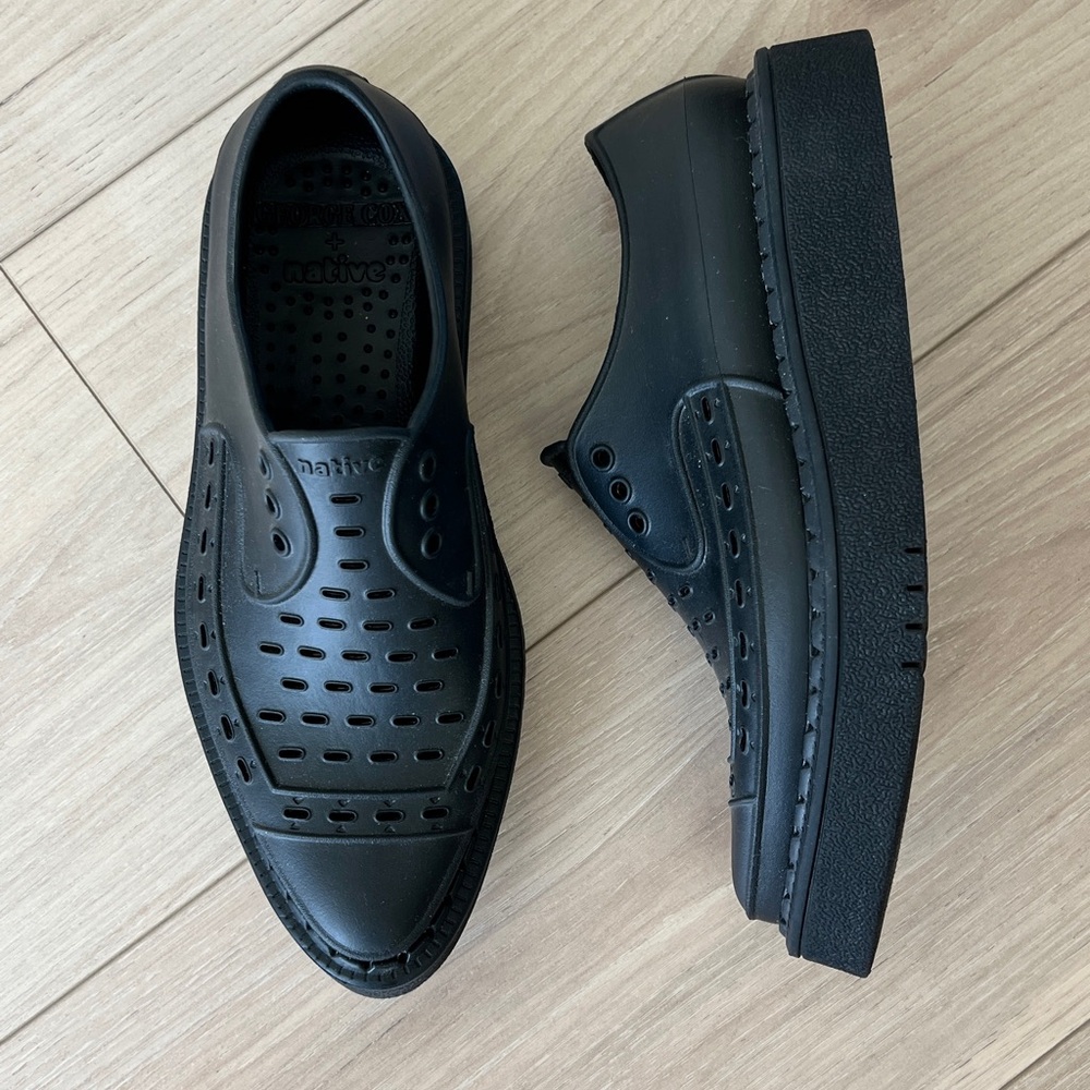 NATIVE x GEORGE COX collab creeper style platform shoes Size 6